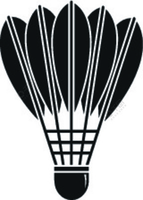 毽子图标。用于在白色背景上隔离的网页设计的羽毛球矢量图标的简单说明。毽子象,简单的样式模板免费下载_eps格式_160像素_编号41664642